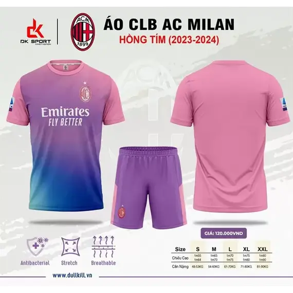 QA BÓNG ĐÁ CLB AC MILAN DK