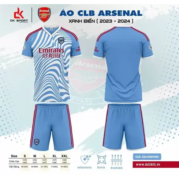 QA BÓNG ĐÁ CLB ARSENAL DK