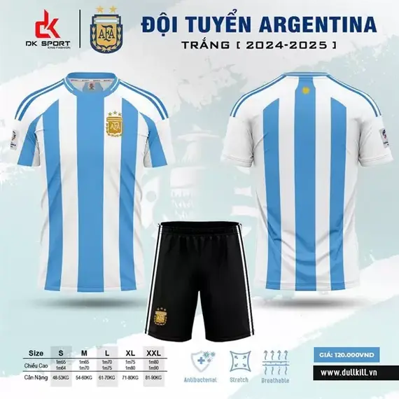 QA BÓNG ĐÁ ĐT ARGENTINA DK