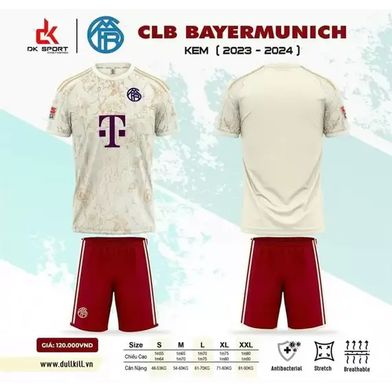 QA BÓNG ĐÁ CLB BAYERN MUNICH DK