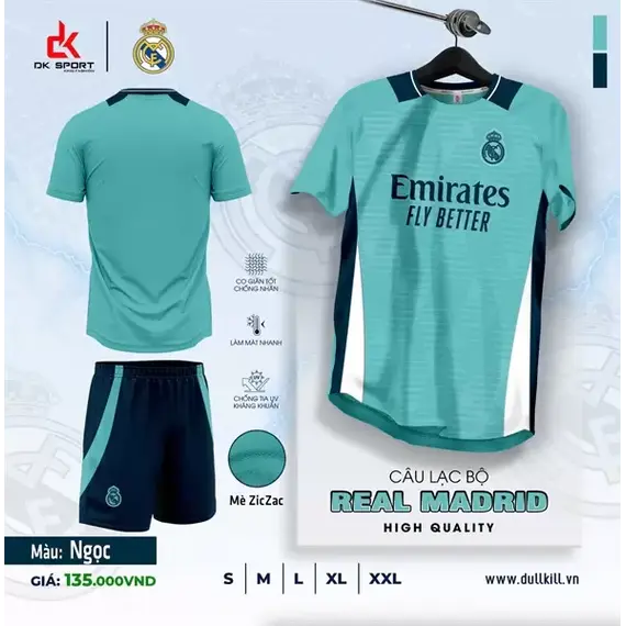 QA BÓNG ĐÁ CLB REAL DK