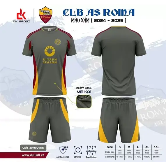 QA BÓNG ĐÁ CLB AS ROMA DK
