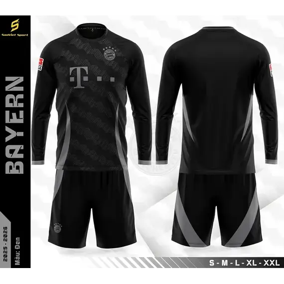 QA BÓNG ĐÁ CLB BAYERN TAY DÀI SAO VIỆT