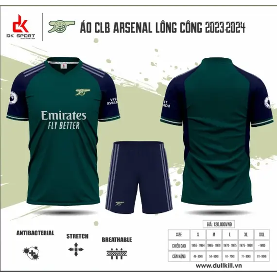 QA BÓNG ĐÁ CLB ARSENAL DK