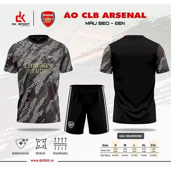 QA BÓNG ĐÁ CLB ARSENAL DK