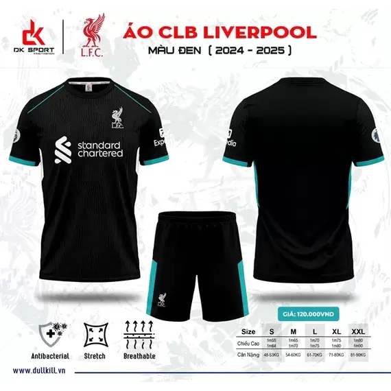 QA BÓNG ĐÁ CLB LIVERPOOL DK