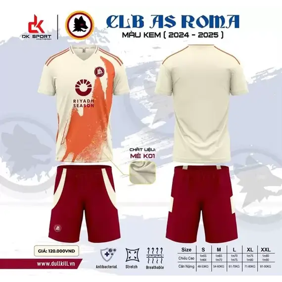 QA BÓNG ĐÁ CLB AS ROMA DK