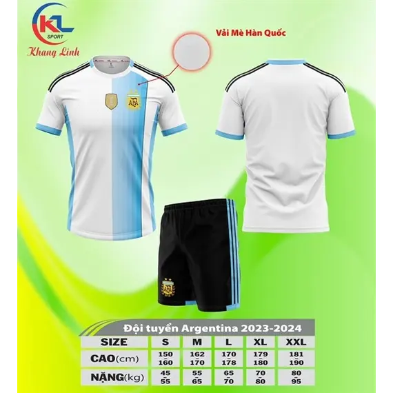 ARGENTINA TRẮNG 2024 KL