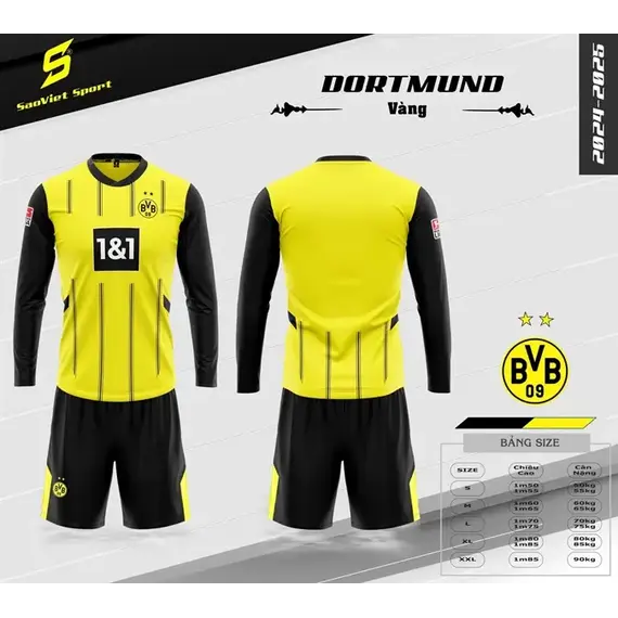 QA BÓNG ĐÁ CLB DORTMUND TAY DÀI SAO VIỆT