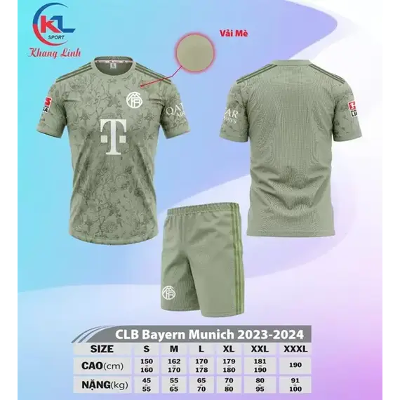 QA BÓNG ĐÁ CLB BAYERN MUNICH KL