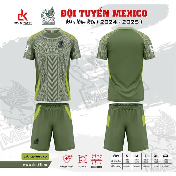 MEXICO XÁM RÊU 2024-2025 DK