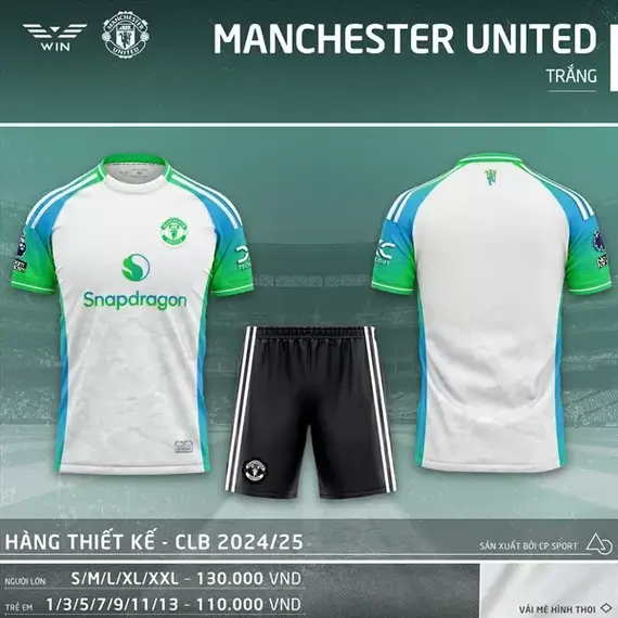 QA BÓNG ĐÁ CLB MU CP