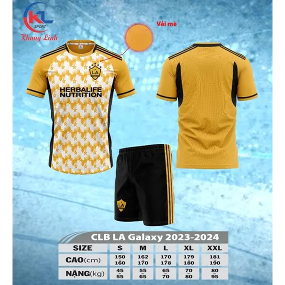 LA GALAXY VÀNG KL 2024