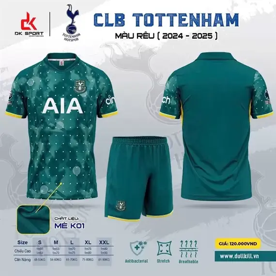 QA BÓNG ĐÁ CLB TOTTENHAM DK