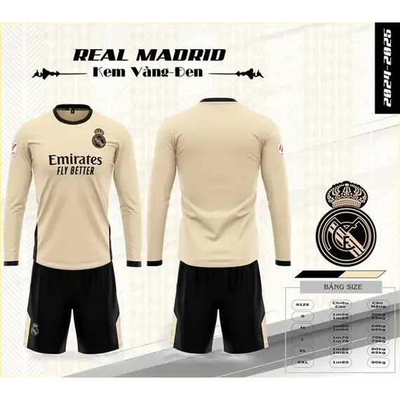 QA BÓNG ĐÁ CLB REAL TAY DÀI SAO VIỆT