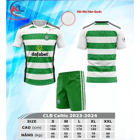 QA BÓNG ĐÁ CLB CELTIC KL