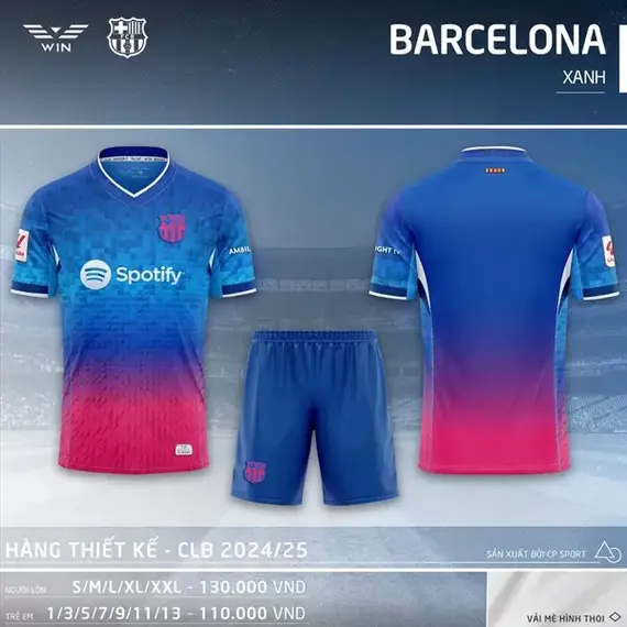 QA BÓNG ĐÁ CLB BARCA CP