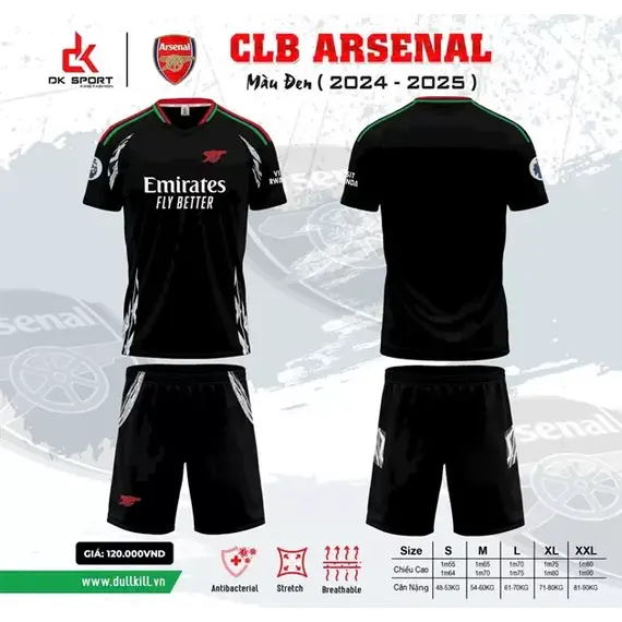 QA BÓNG ĐÁ CLB ARSENAL DK