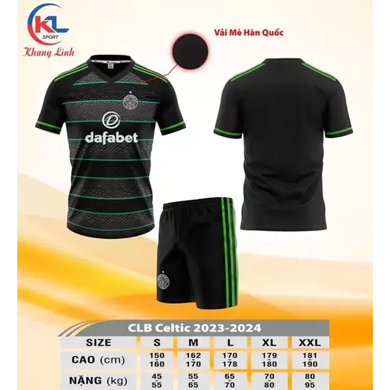 QA BÓNG ĐÁ CLB CELTIC KL