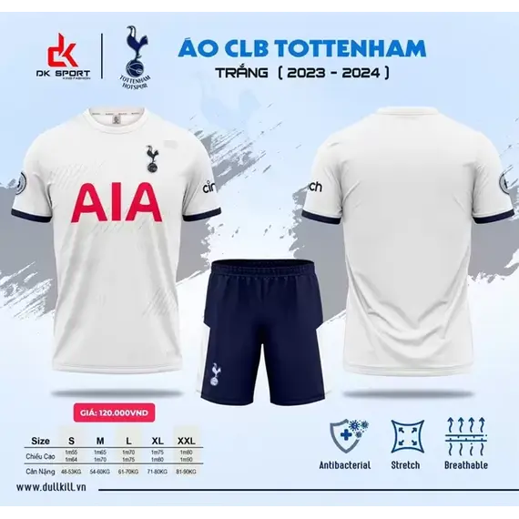 QA BÓNG ĐÁ CLB TOTTENHAM DK