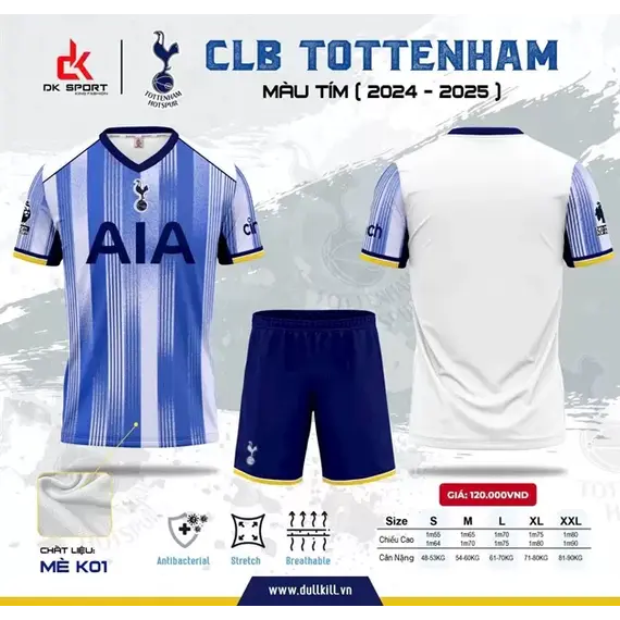 QA BÓNG ĐÁ CLB TOTTENHAM DK