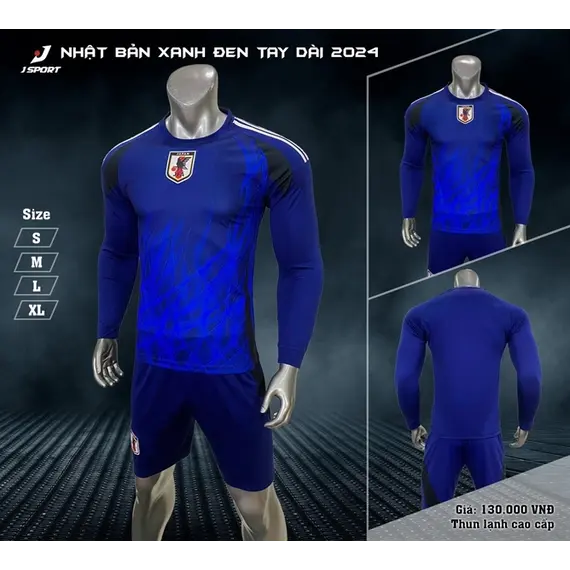 NHẬT BẢN XANH ĐEN 2024-2025 TAY DÀI JP