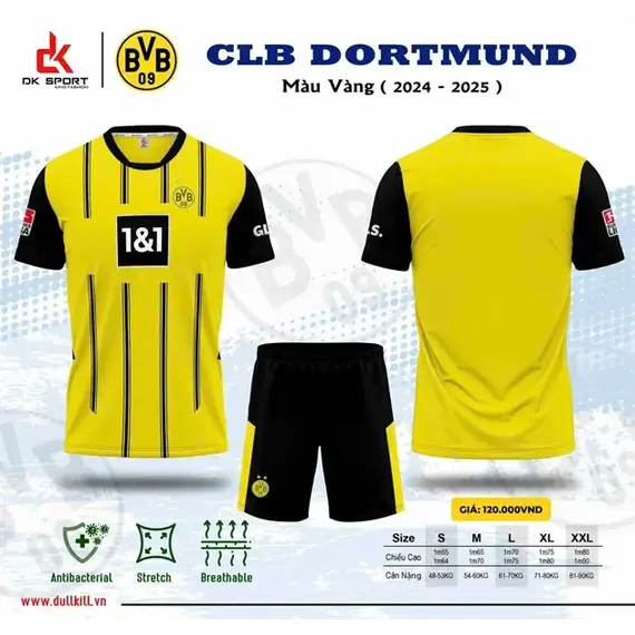 QA ĐÁ BÓNG CLB DORTMUND DK