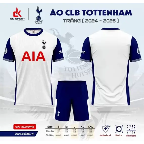 QA BÓNG ĐÁ CLB TOTTENHAM DK