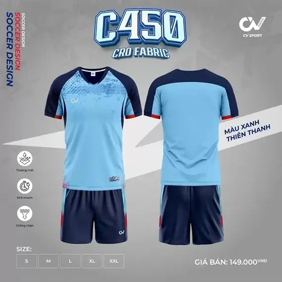 QA BÓNG ĐÁ C450 CV