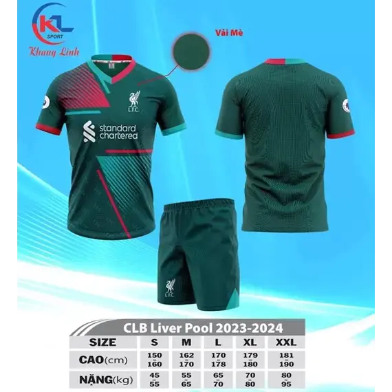 QA BÓNG ĐÁ CLB LIVERPOOL KL