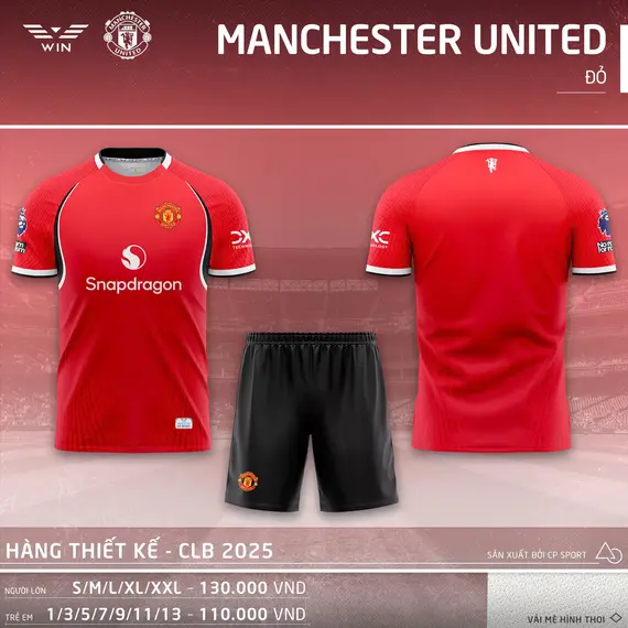 QA BÓNG ĐÁ CLB MU CP