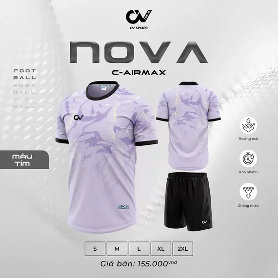 QA BÓNG ĐÁ CF12 NOVA CV