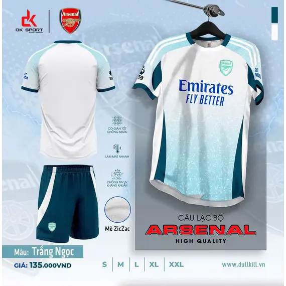 QA BÓNG ĐÁ CLB ARSENAL DK