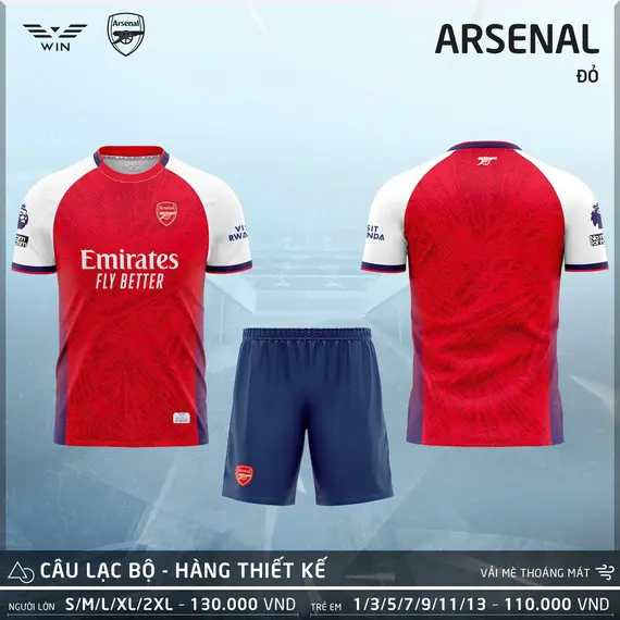 QA BÓNG ĐÁ CLB ARSENAL CP