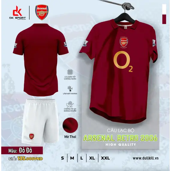 QA BÓNG ĐÁ CLB ARSENAL DK