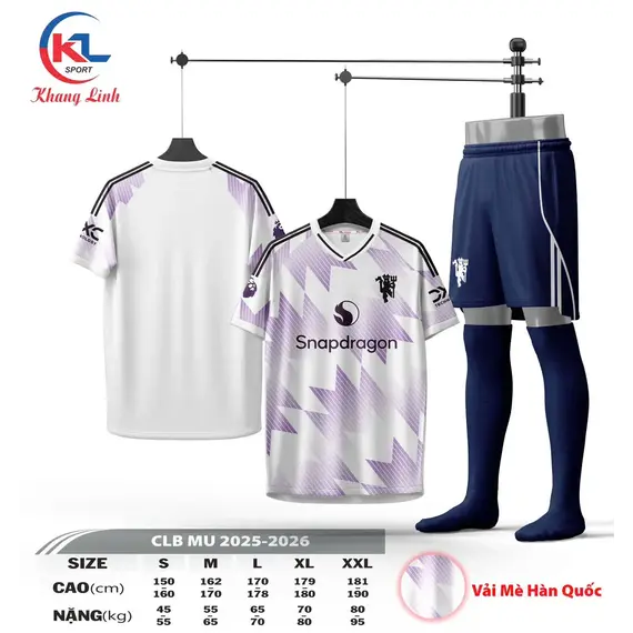 QA BÓNG ĐÁ CLB MU KL