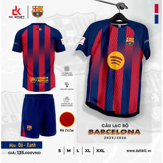 QA BÓNG ĐÁ CLB BARCA DK