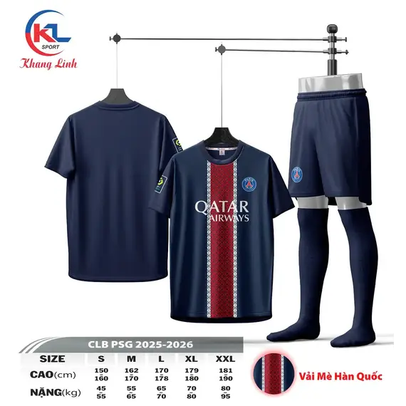 QA BÓNG ĐÁ CLB PSG KL