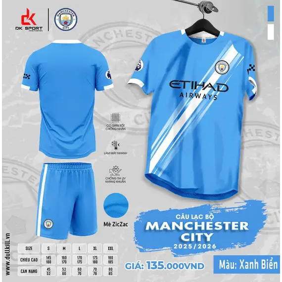 QA BÓNG ĐÁ CLB MANCITY DK