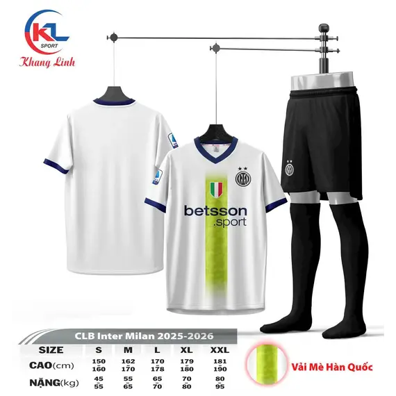 QA BÓNG ĐÁ INTER MILAN KL