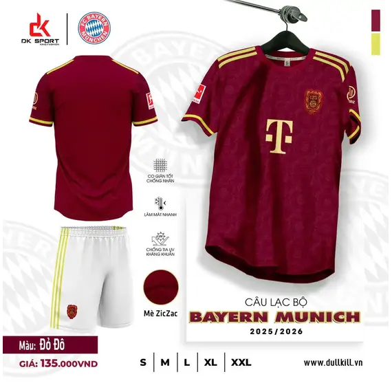 QA BÓNG ĐÁ CLB BAYERN MUNICH DK