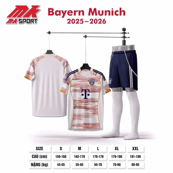 QA BÓNG ĐÁ CLB BAYERN MK