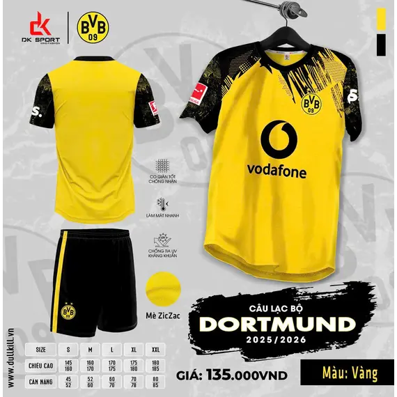 QA ĐÁ BÓNG CLB DORTMUND DK