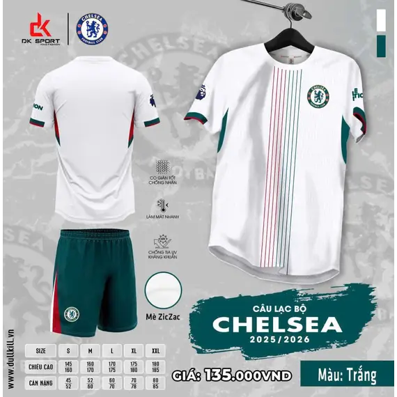 QA BÓNG ĐÁ CLB CHELSEA DK