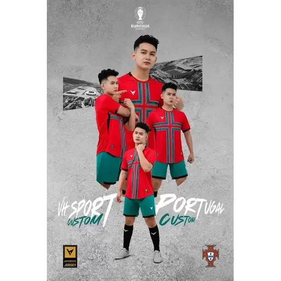 QA BÓNG ĐÁ EURO CUSTOM VH