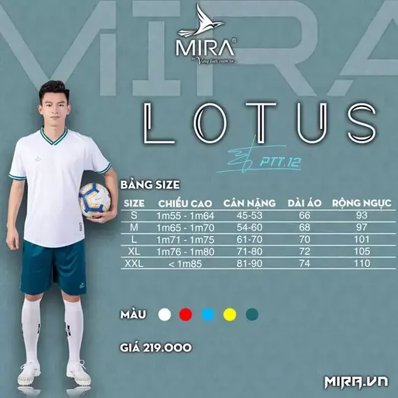 QA BÓNG ĐÁ MIRA LOTUS