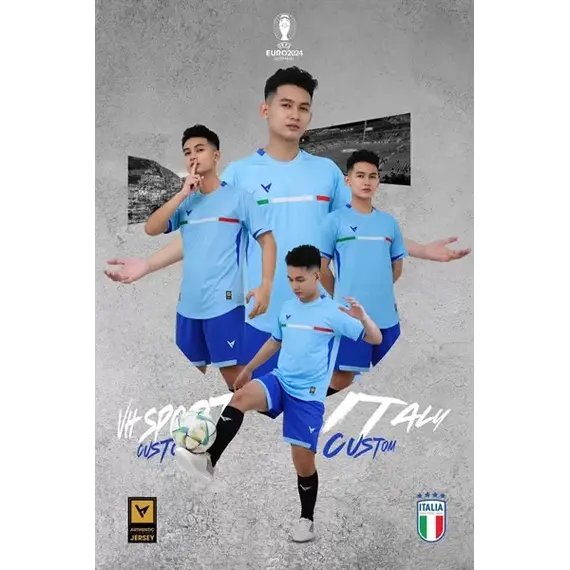 QA BÓNG ĐÁ EURO CUSTOM VH