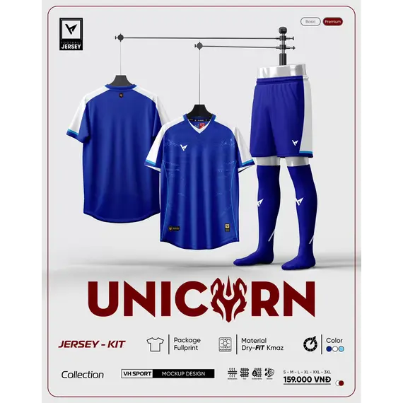 QA BÓNG ĐÁ UNICORN VH