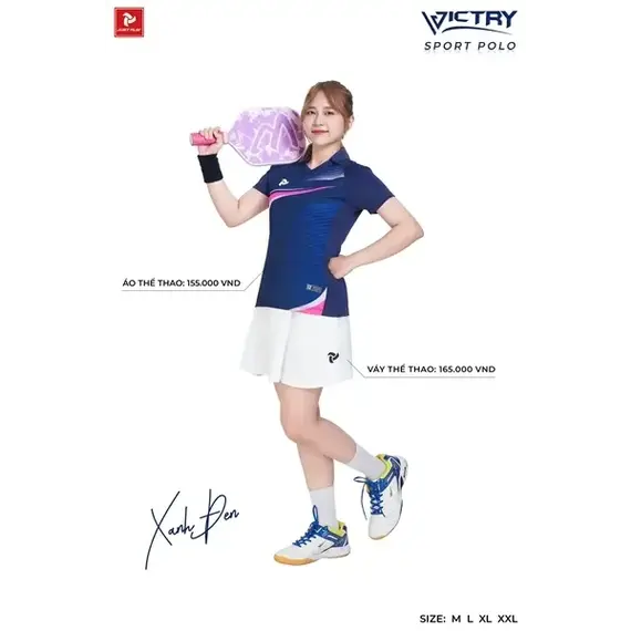 ÁO POLO THỂ THAO VICTRY NỮ JP