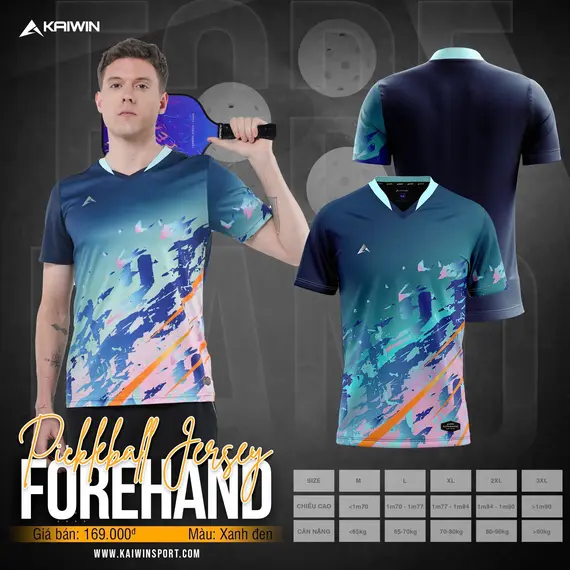ÁO THỂ THAO KAIWIN FOREHAND NAM